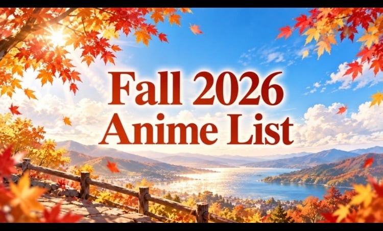 Fall 2026 Anime List