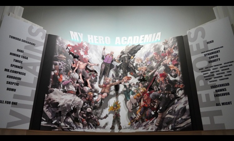 My Hero Academia Art Exhibition Opens in Tokyo With 564 Original Works