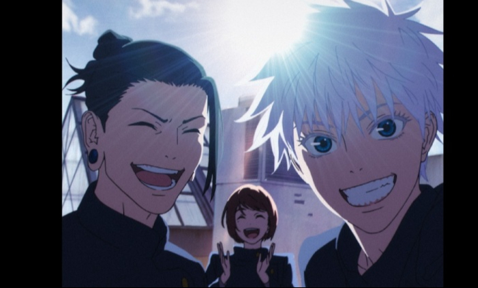 Jujutsu Kaisen Compilation Film Offers New Bonus: Print-Photo Style Stickers Featuring Gojo, Geto, and 54 New Illustrations of Their “Youthful Blue Spring”