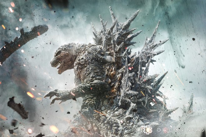 "Godzilla-1.0" wins the Academy Award for Best Visual Effects at the 96th Academy Awards (C) 2023 TOHO CO., LTD.
