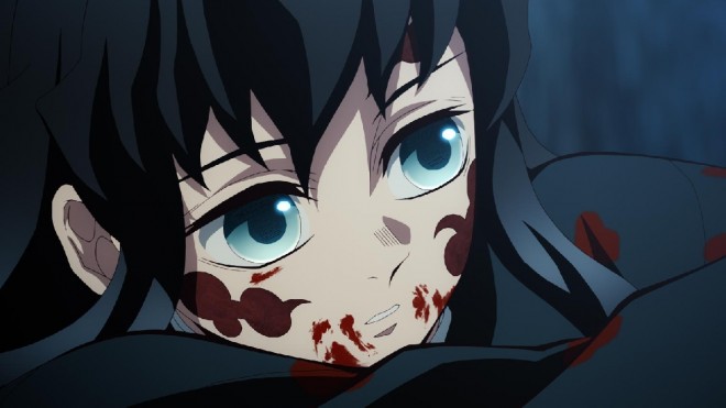 Episode 9 scene cuts from the third season of "Demon Slayer"