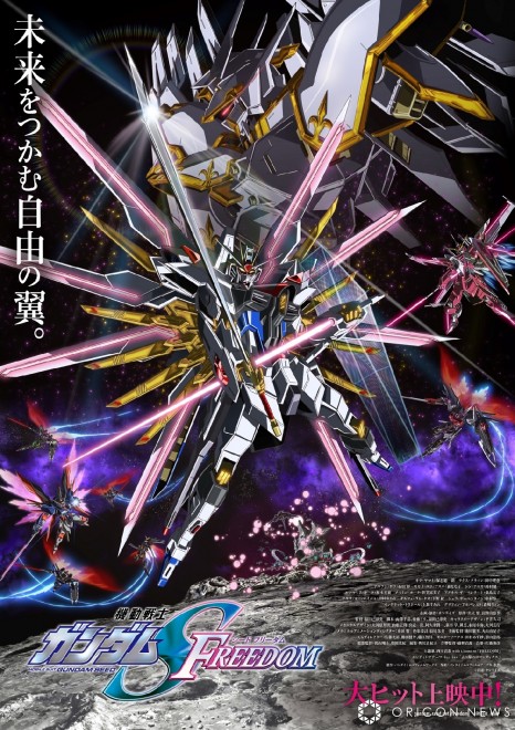 New visuals for "Mobile Suit Gundam SEED FREEDOM" (© Sotsu, Sunrise)