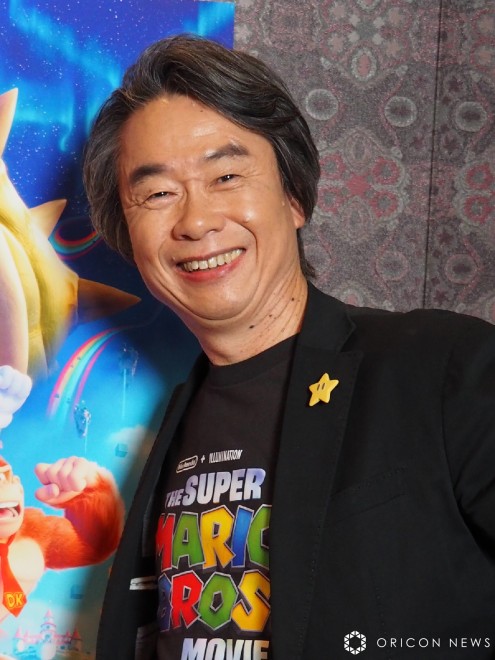 Known as the "father of Mario," Nintendo's Representative Director Fellow, Shigeru Miyamoto.