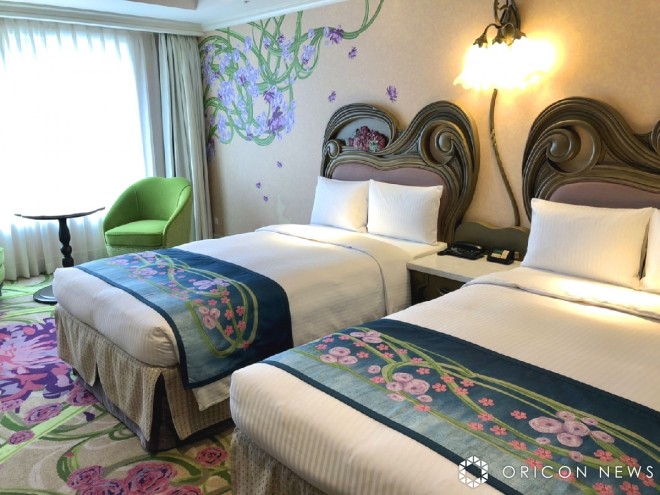 The new "Tokyo DisneySea Fantasy Springs Hotel" at Tokyo DisneySea features many intricacies in the Fantasy Chateau rooms that fans will adore © ORICON News inc.