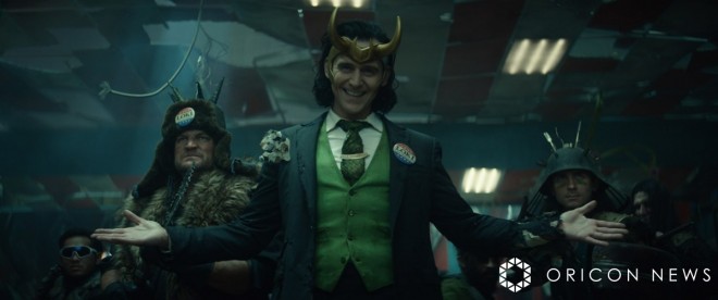 Loki (played by Tom Hiddleston). Marvel Studios drama series 3rd “Loki” now available on Disney Plus (C) 2021 Marvel