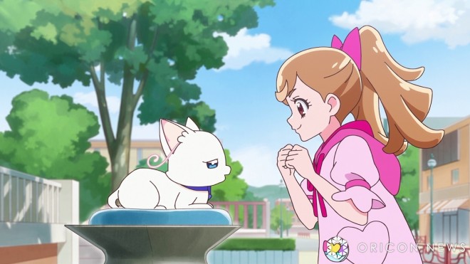 Scene cut from the anime "Wonderful Precure!" (C) ABC-A, Toei Animation