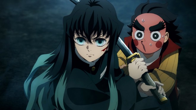 Scene from the TV anime "Demon Slayer: Kimetsu no Yaiba"