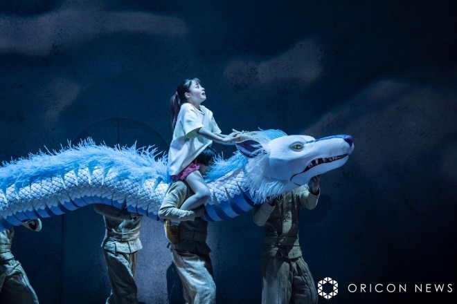 Chihiro (Kanna Hashimoto) in the "Spirited Away" stage show in London