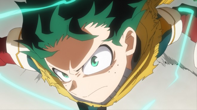 Scene cut from "My Hero Academia THE MOVIE: Your Next"