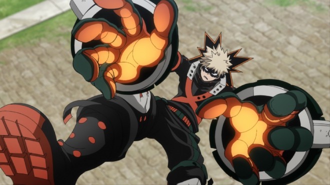 Scene cut from "My Hero Academia THE MOVIE: Your Next"