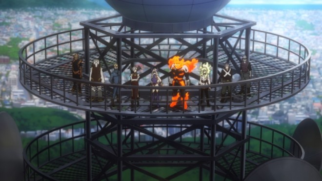 Scene cut from "My Hero Academia THE MOVIE: Your Next"