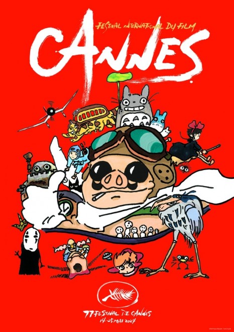 Special visual for Studio Ghibli x Cannes Film Festival