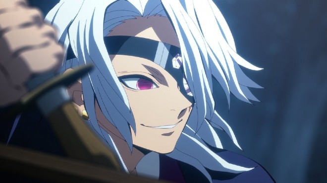 Scene cut from the TV anime "Demon Slayer: Kimetsu no Yaiba Hashira Training Arc"