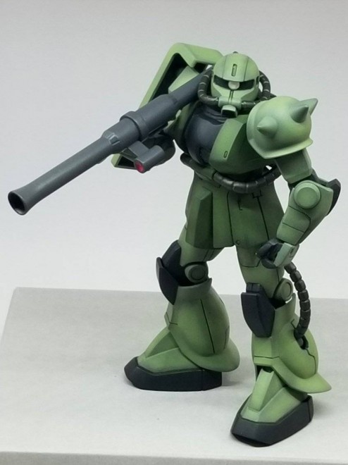 Mass-Produced Zaku (First Battle) - Created and provided by Youichi Noaki