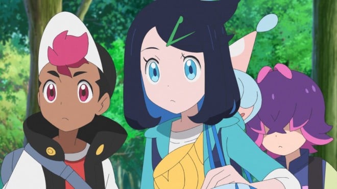 Scene from the 53rd episode of the popular anime "Pokémon"