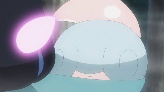 Scene from the 53rd episode of the popular anime "Pokémon"
