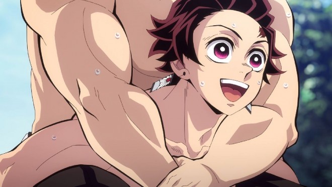 Scene from the TV anime "Demon Slayer: Hashira Training Arc"