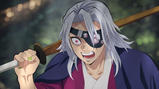 Scene from the TV anime "Demon Slayer: Hashira Training Arc"