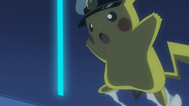 Scene cut from the TV anime "Pokémon horizon"  episode54