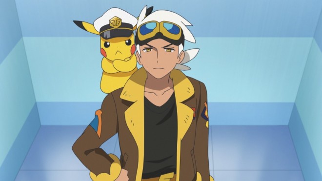 Scene cut from the TV anime "Pokémon horizon"  episode54