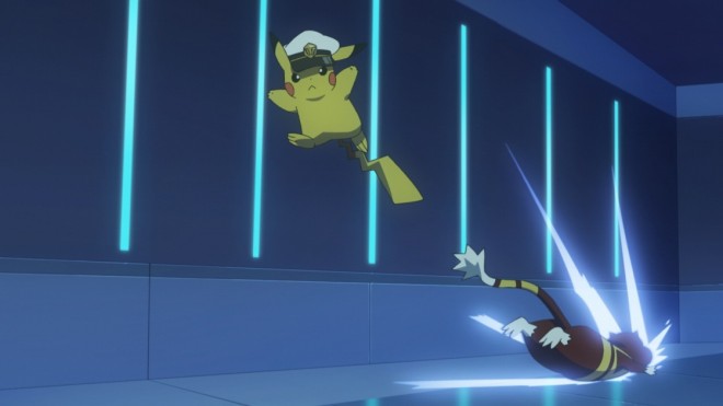 Scene cut from the TV anime "Pokémon horizon"  episode54