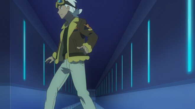 Scene cut from the TV anime "Pokémon horizon"  episode54
