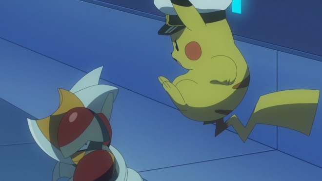 Scene cut from the TV anime "Pokémon horizon"  episode54