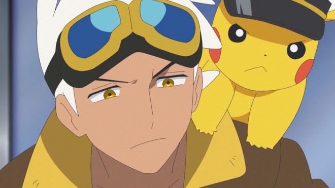 Scene cut from the TV anime "Pokémon horizon"  episode54