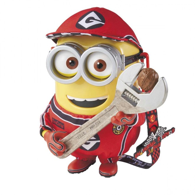 Pit Crew Ron Popcorn Bucket Image provided by Universal Studios Japan