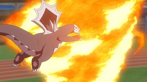 Scene cut from the TV anime "Pokémon"