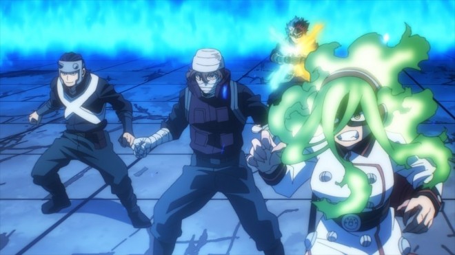 Scene cuts from "My Hero Academia" season 7