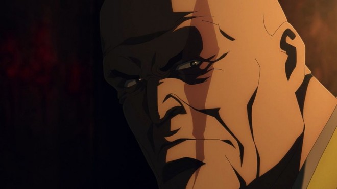 Scene cut from Yatagarasu: The Raven Does Not Choose Its Master, "The Golden Raven"