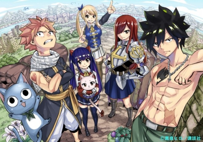 Illustration of the special one-shot 'FAIRY TAIL' manga