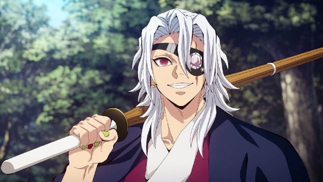 Scene from the TV anime 'Demon Slayer' Hashira Training Arc