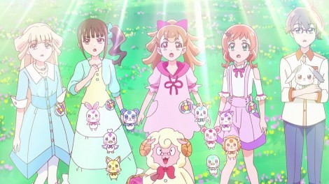 Scene cuts from "Wonderful Precure!"