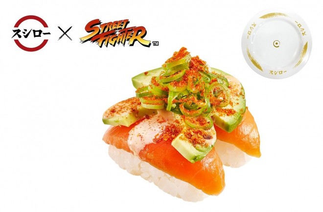 Original Sushi from Sushiro Surprises with 'Street Fighter' Collaboration