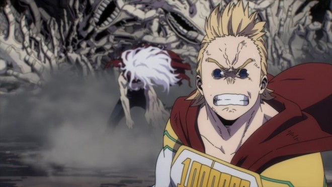 Scene cuts from "My Hero Academia" season 7 episode 12 (overall episode 150)