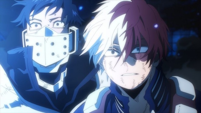 Scene cuts from "My Hero Academia" season 7 episode 12 (overall episode 150)