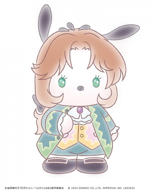Character Visuals of The Rose of Versailles x Sanrio (Pochacco)