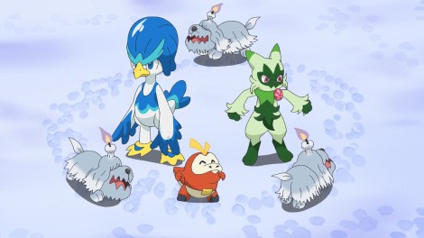 Scene Cuts from the TV Anime 'Pokémon'