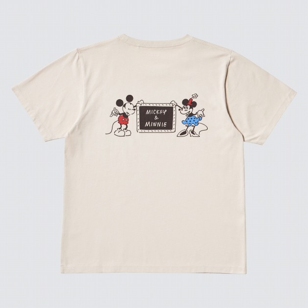 Mickey Mouse & Minnie Mouse = "Magic For All With Nagaba Yuu" T-shirt (WOMEN) (C) Disney