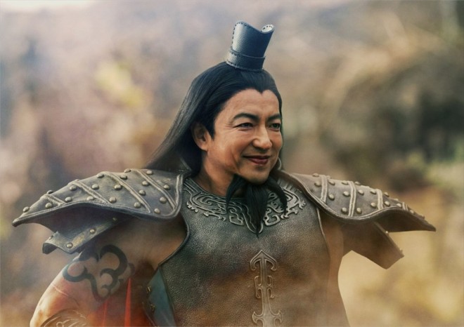 Ou Ki (Takao Osawa) (C) Yasuhisa Hara/Shueisha (C) 2024 Kingdom Film Production Committee