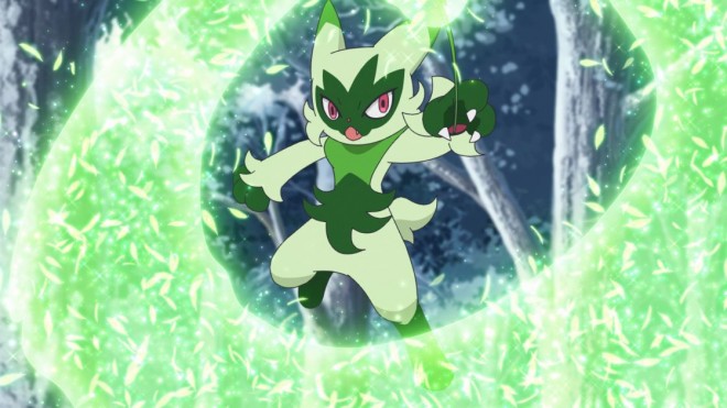 Scene from the Pokémon anime (C) Nintendo･Creatures･GAME FREAK･TV Tokyo･ShoPro･JR Kikaku (C) Pokemon