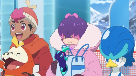 Scene from the Pokémon anime