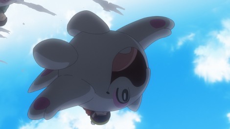 Scene from the Pokémon anime