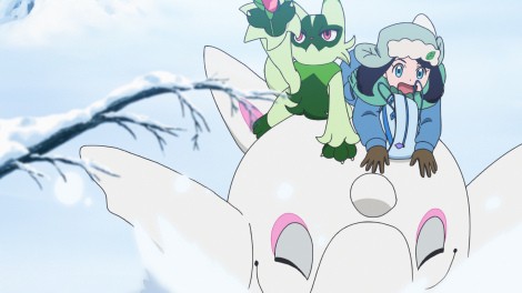Scene from the Pokémon anime