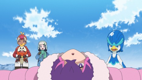 Scene from the Pokémon anime