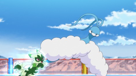 Scene from the Pokémon anime