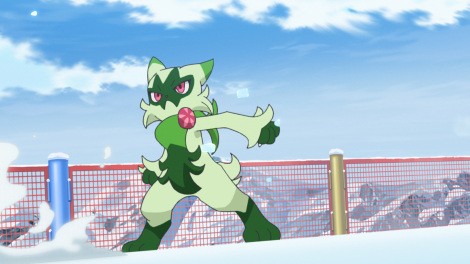 Scene from the Pokémon anime