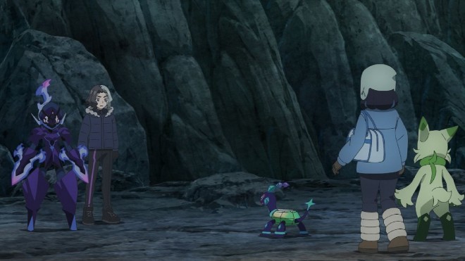 Scene from the Pokémon anime
